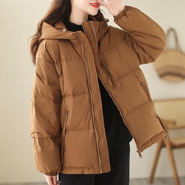 WTEMPO Зимние толстые теплые пуховики однотонные куртки с капюшоном стеганые куртки большого размера на молнии из смешанного хлопка с карманами 4XL кофейный
WTEMPO Зимние толстые теплые пуховики однотонные куртки с капюшоном стеганые куртки большого размера на молнии из смешанного хлопка с карманами 4XL кофейный