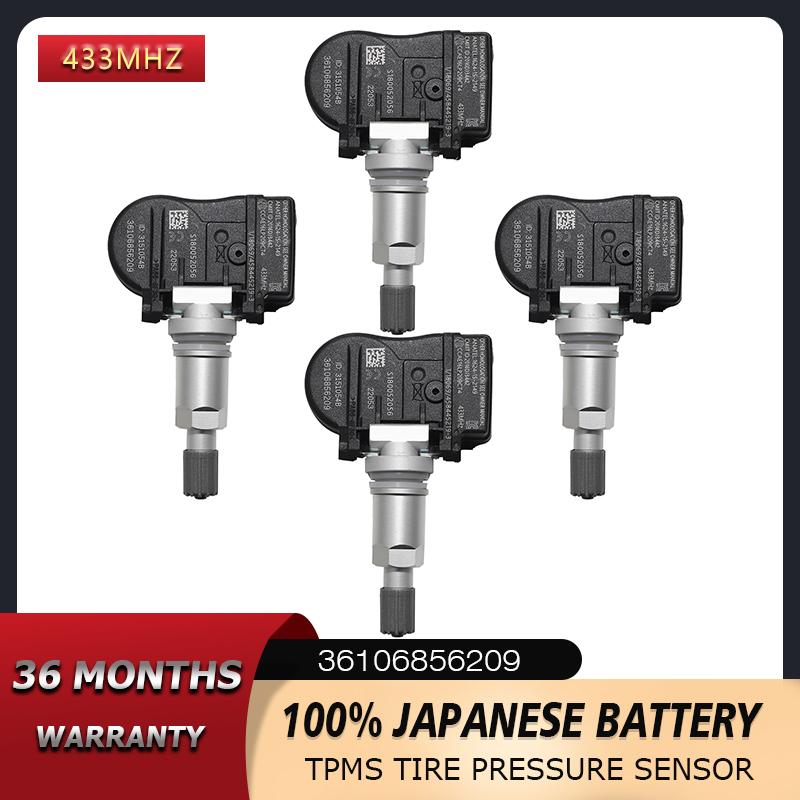 TPMS 36106881890 36106856209 for BMW F20 F21 F22 F23 F30 F31 F34 F45 F46 F80 F87 Tire Pressure Monitor Sensor 433mhz 4 PIECES
TPMS 36106881890 36106856209 for BMW F20 F21 F22 F23 F30 F31 F34 F45 F46 F80 F87 Tire Pressure Monitor Sensor 433mhz 4 PIECES