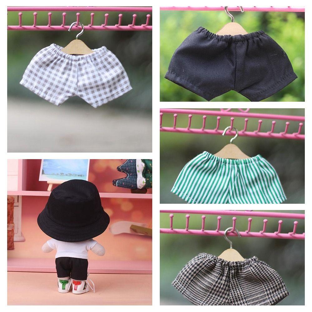 Stripes Lattice 20cm Doll Pants Cotton 20cm Doll Jeans Stripes Lattice Solid Color Shorts Dress Up
Stripes Lattice 20cm Doll Pants Cotton 20cm Doll Jeans Stripes Lattice Solid Color Shorts Dress Up