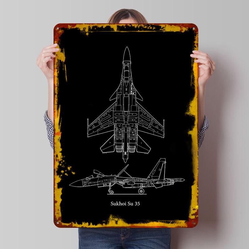 Sukhoi Su 35 Metal Poster Customized Wall Art Retro Vintage Tinplate Signs for Decoration Living Room Decor Men Coffee Bar Home 7.9x11.8In(20x30cm)
Sukhoi Su 35 Metal Poster Customized Wall Art Retro Vintage Tinplate Signs for Decoration Living Room Decor Men Coffee Bar Home 7.9x11.8In(20x30cm)