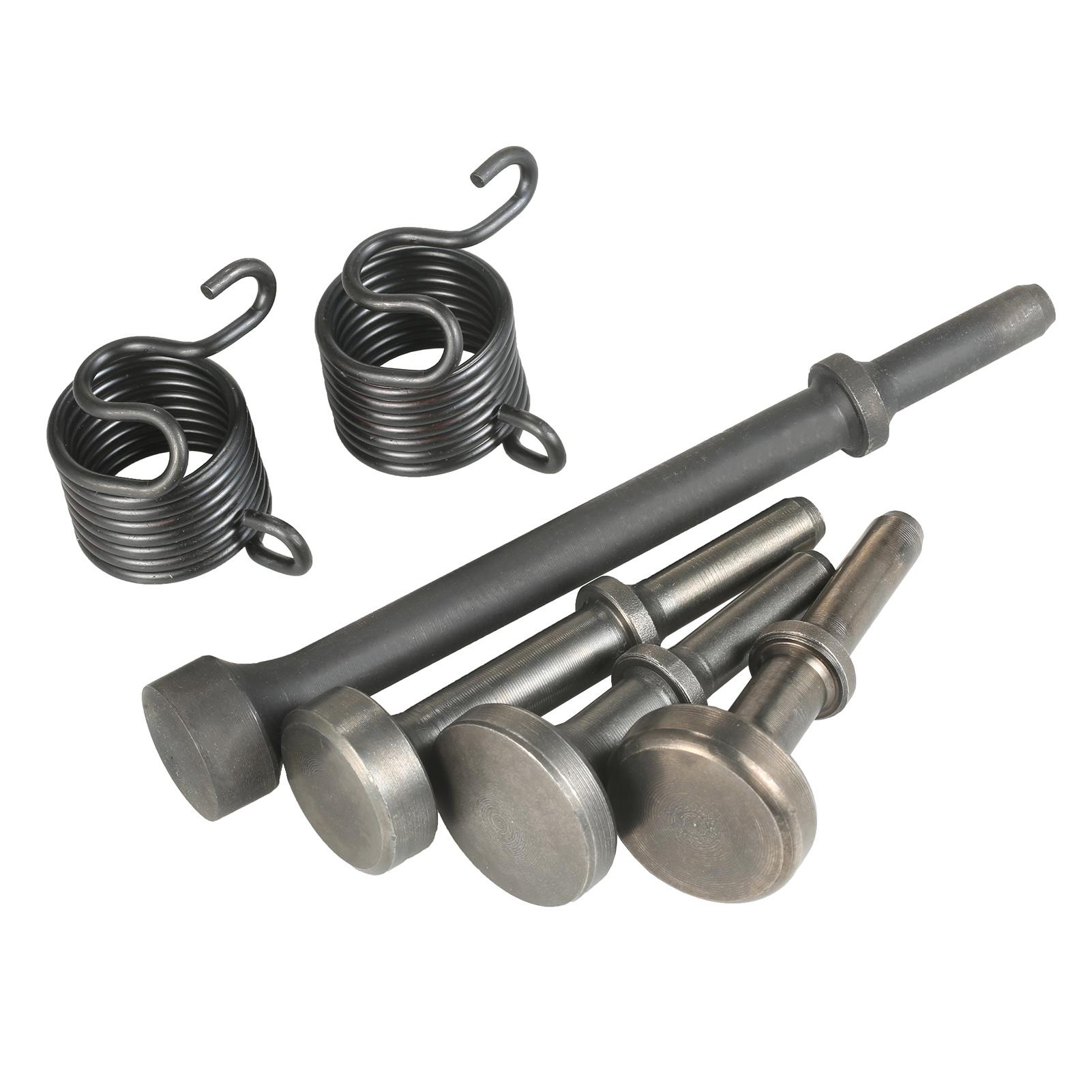 Набір пневматичних пневматичних молоткових насадок із 6 шт. Сталеві пневматичні зубила 40Cr із пружиною темно-сірий
Набір пневматичних пневматичних молоткових насадок із 6 шт. Сталеві пневматичні зубила 40Cr із пружиною темно-сірий