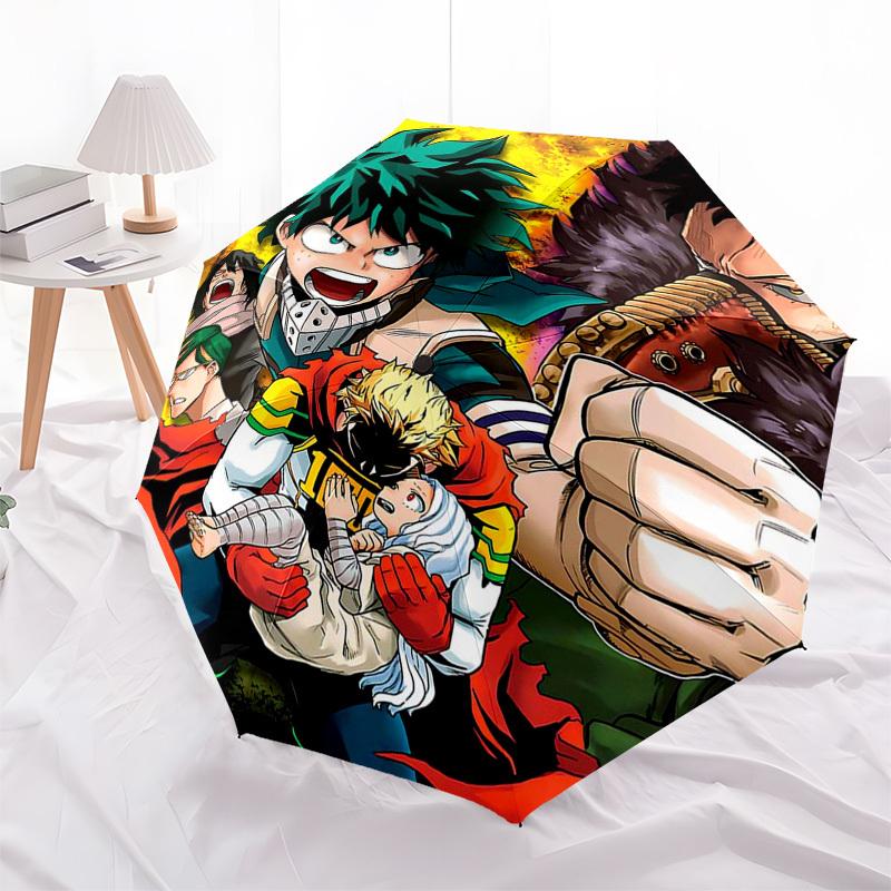 1pc My Hero Academia Automatic Folding Umbrella, Portable 3-Fold Design, 8-Bone Iron Frame Outdoor Umbrella, Perfect Gift for Fans, Travelers, Everyda
1pc My Hero Academia Automatic Folding Umbrella, Portable 3-Fold Design, 8-Bone Iron Frame Outdoor Umbrella, Perfect Gift for Fans, Travelers, Everyda