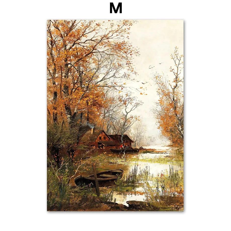 Landscape Oil Painting Canvas Poster, Tree, Boat, Flower, Vase, Leaf, Pumpkin, Autumn, Gallery Wall Art, Print Pictures, Living 21x30cm No Framed
Landscape Oil Painting Canvas Poster, Tree, Boat, Flower, Vase, Leaf, Pumpkin, Autumn, Gallery Wall Art, Print Pictures, Living 21x30cm No Framed