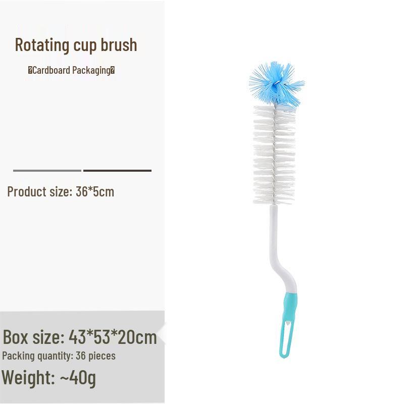 Long-Handle Bristle Brush for Cup & Bottle Cleaning - Perfect for Thermos Cups & Hard-to-Reach Areas
Long-Handle Bristle Brush for Cup & Bottle Cleaning - Perfect for Thermos Cups & Hard-to-Reach Areas