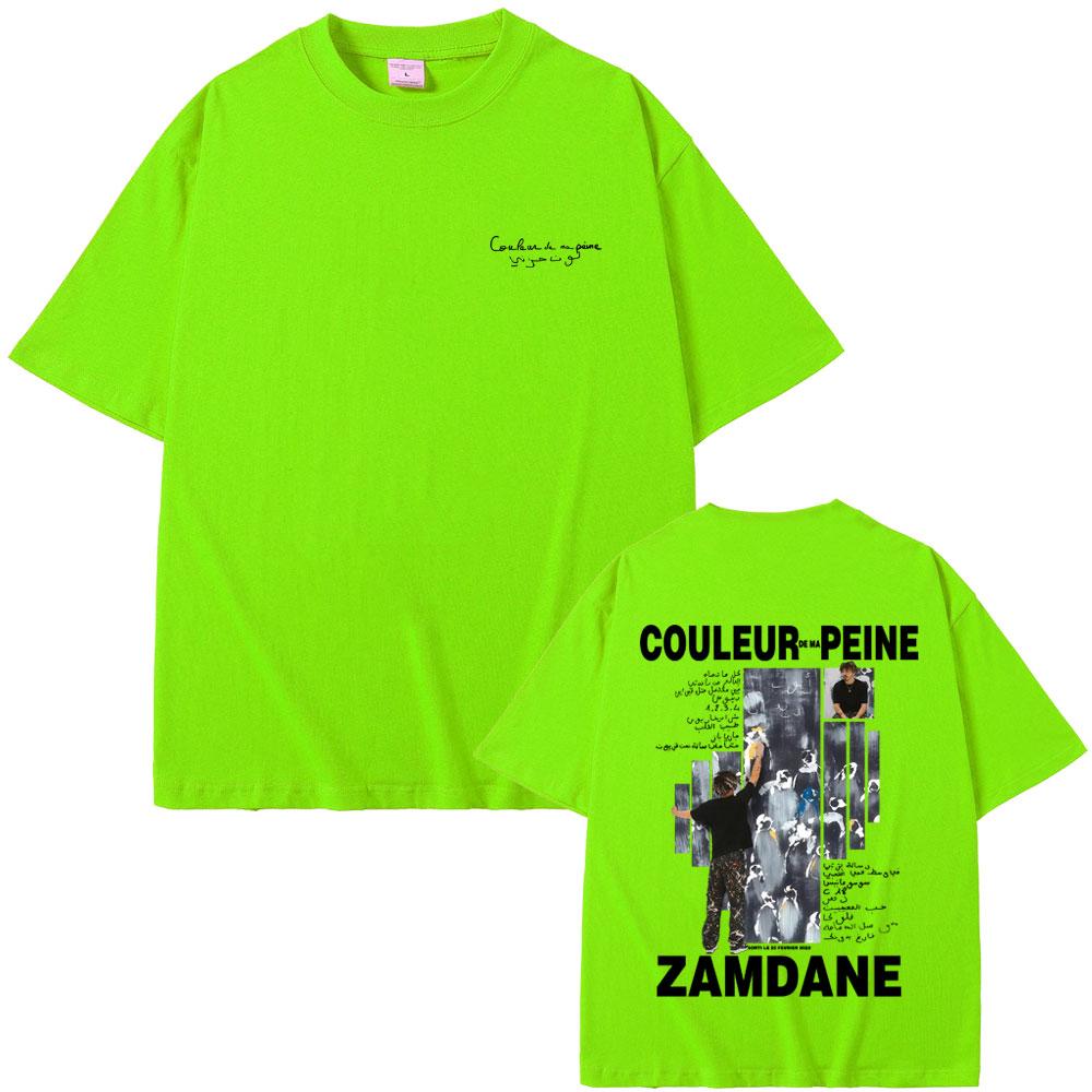 Rapper Zamdane Couleur De Ma Peine Album Graphic Tshirt Men Women Hip Hop Fashion Pop Music T Shirts Vintage Oversized Tshirts 4XL
Rapper Zamdane Couleur De Ma Peine Album Graphic Tshirt Men Women Hip Hop Fashion Pop Music T Shirts Vintage Oversized Tshirts 4XL