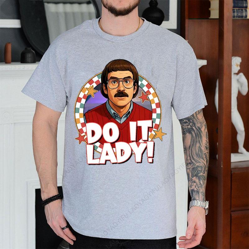 Do It Lady Chit Tik Tok Retro Comedy T-shirt Funny Meme Graphic Tee Vintage Style Parody Fan Cotton Crewneck Unique Humor Top 5XL різнокольоровий
Do It Lady Chit Tik Tok Retro Comedy T-shirt Funny Meme Graphic Tee Vintage Style Parody Fan Cotton Crewneck Unique Humor Top 5XL різнокольоровий