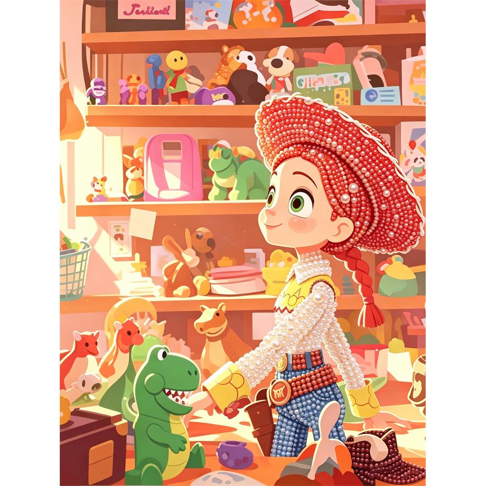 Disney Pearl Painting Toy Story Trish and Toys Handmade DIY Pearl Gemstone Painting Pictures Crafts Special Shape Home Wall Decoration 30x40
Disney Pearl Painting Toy Story Trish and Toys Handmade DIY Pearl Gemstone Painting Pictures Crafts Special Shape Home Wall Decoration 30x40