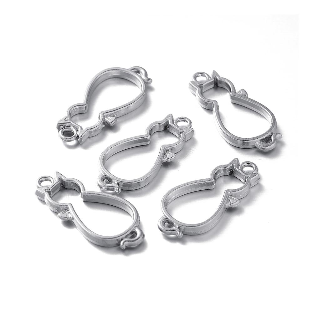 10 шт./лот, металлические подвески в форме кошки, полая рамка, пустой кулон, лоток, ободок для DIY, подвески из эпоксидной смолы, аксессуары для изготовления ювелирных изделий
10 шт./лот, металлические подвески в форме кошки, полая рамка, пустой кулон, лоток, ободок для DIY, подвески из эпоксидной смолы, аксессуары для изготовления ювелирных изделий