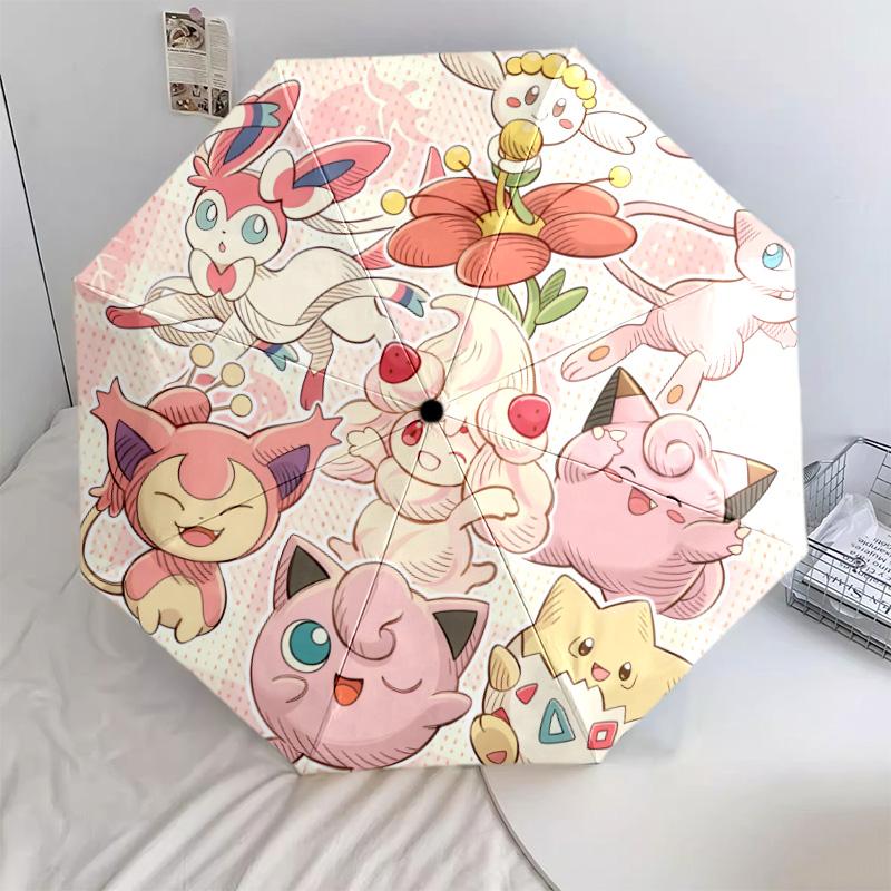 Pink Pokémon 8-Bone Automatic Folding Umbrella, Portable Compact Design, Perfect Gift for Home & Outdoor
Pink Pokémon 8-Bone Automatic Folding Umbrella, Portable Compact Design, Perfect Gift for Home & Outdoor