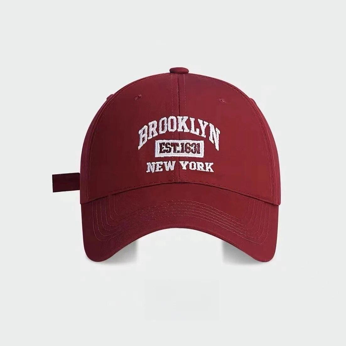 Модная мужская и женская бейсбольная кепка BROOKLYN из хлопка с регулируемой застежкой-молнией и вышивкой, женская кепка в стиле хип-хоп, повседневные солнцезащитные шляпы для активного отдыха красный
Модная мужская и женская бейсбольная кепка BROOKLYN из хлопка с регулируемой застежкой-молнией и вышивкой, женская кепка в стиле хип-хоп, повседневные солнцезащитные шляпы для активного отдыха красный