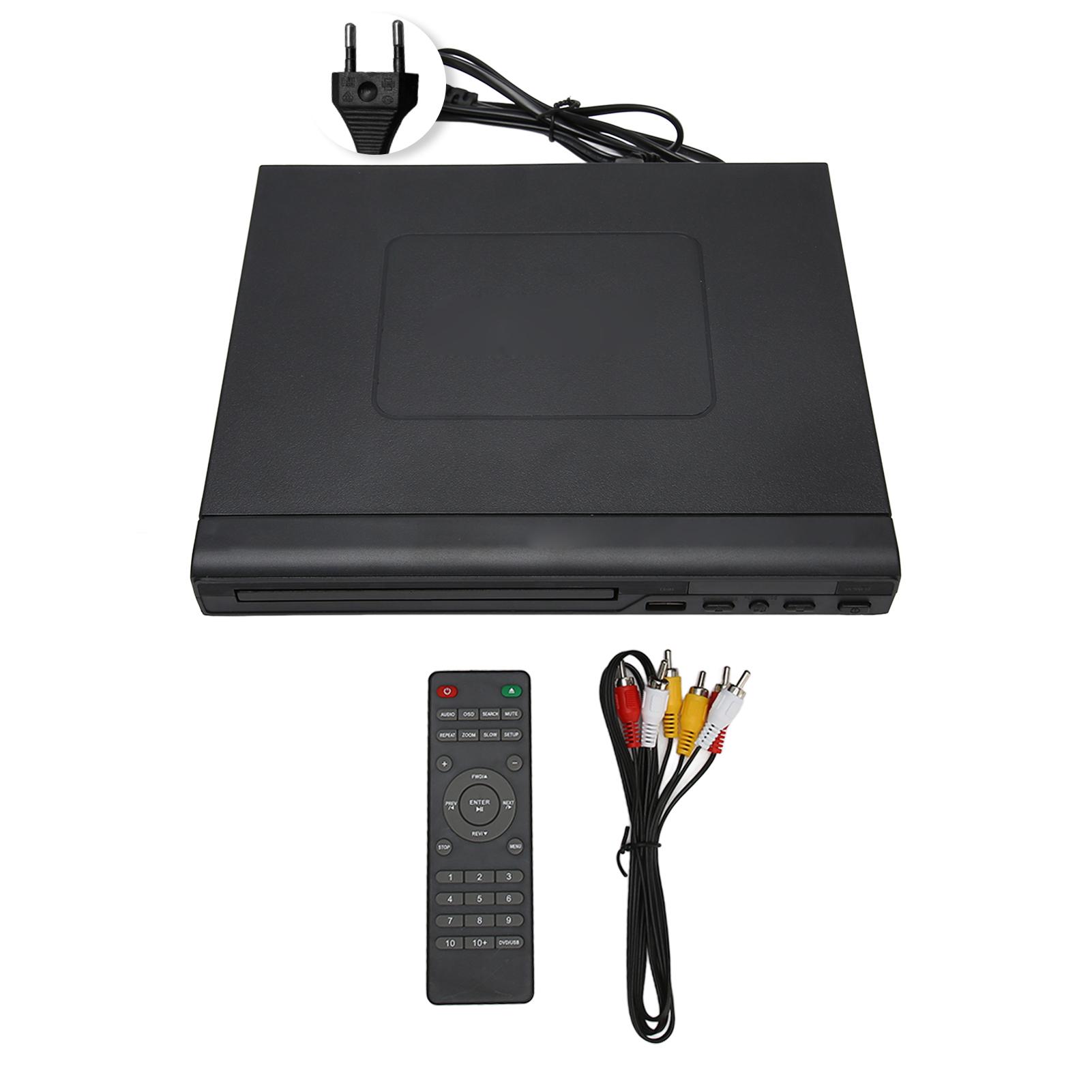 Мини HD DVD-плеер со встроенным PAL NTSC USB 2.0 интерфейсом и пультом дистанционного управления Домашний CD-плеер для телевизора EU Plug
Мини HD DVD-плеер со встроенным PAL NTSC USB 2.0 интерфейсом и пультом дистанционного управления Домашний CD-плеер для телевизора EU Plug