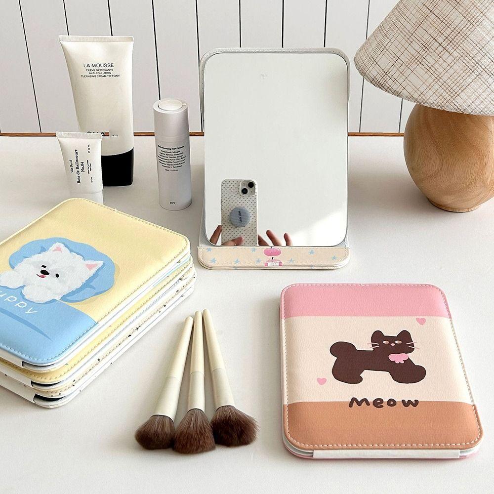 Portable Folding Mirror Double-Sided Mini Mirror Desktop Stand Cosmetic Tools Girls
Portable Folding Mirror Double-Sided Mini Mirror Desktop Stand Cosmetic Tools Girls