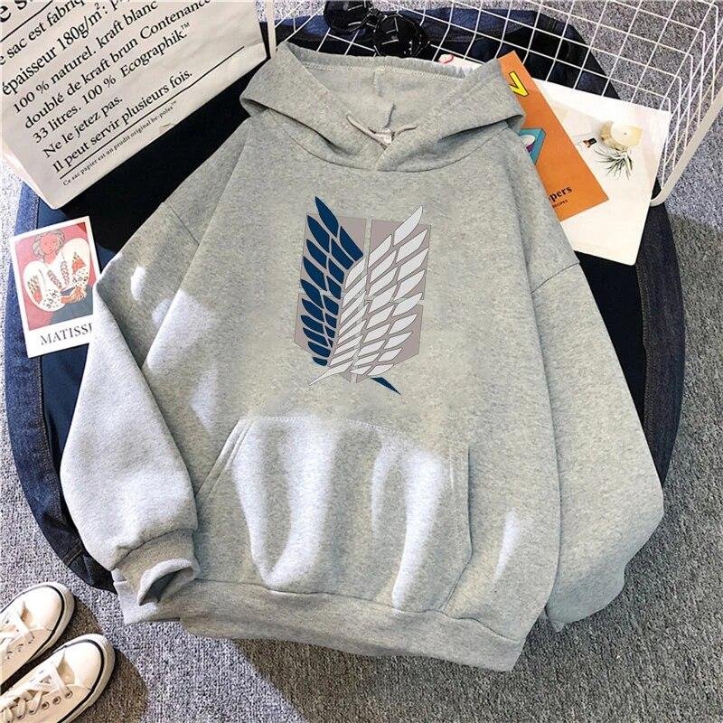 Anime Attack on Titan Women Pullovers Cartoon Unisexga Wings of Freedom Pullovers Sweatshirt Unisex Unisexga Sleeve Harajuku Hoodies
Anime Attack on Titan Women Pullovers Cartoon Unisexga Wings of Freedom Pullovers Sweatshirt Unisex Unisexga Sleeve Harajuku Hoodies