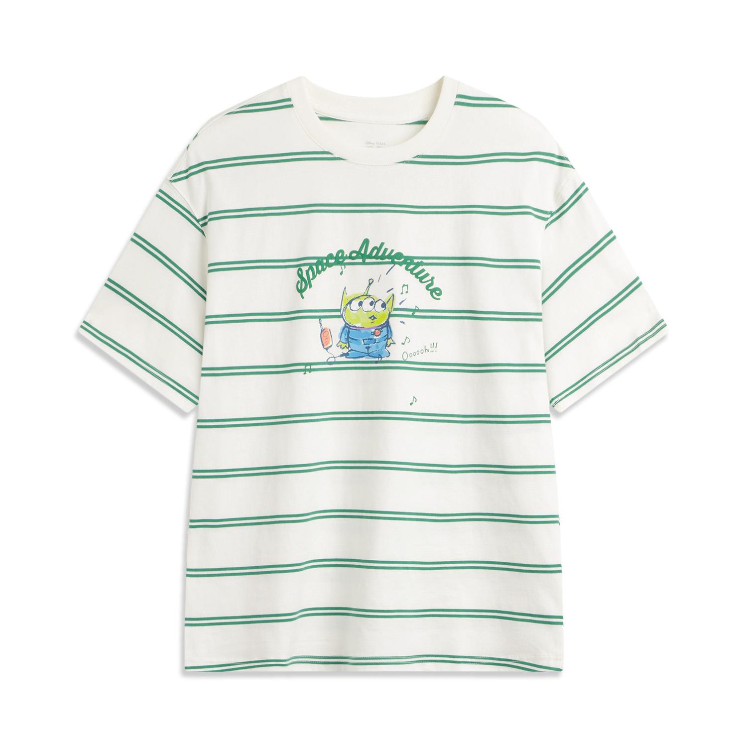 Li Ning X Disney Toy Story Striped Print American Vintage Casual Fashion Comfortable Breathable Round Neck Short Sleeve T-Shirt AHSV182-1 M
Li Ning X Disney Toy Story Striped Print American Vintage Casual Fashion Comfortable Breathable Round Neck Short Sleeve T-Shirt AHSV182-1 M