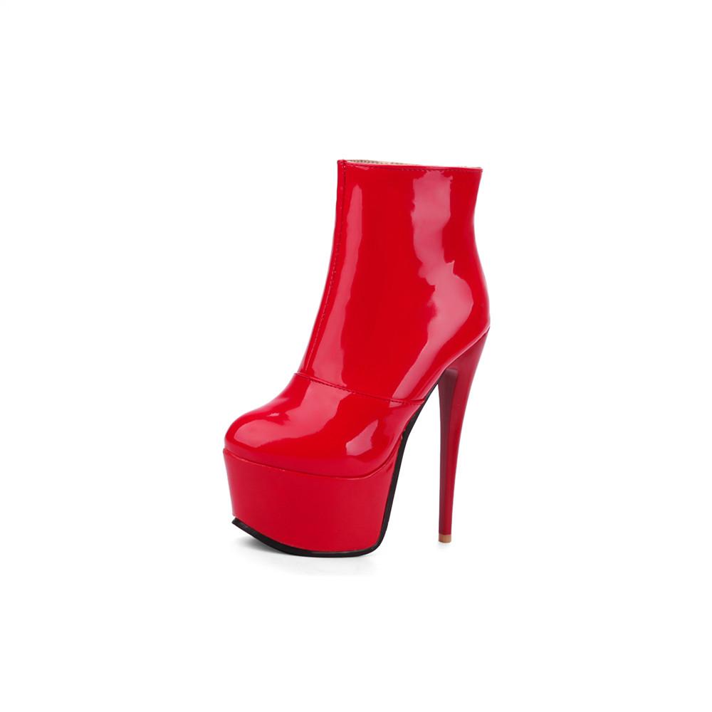 Модные женские ботильоны на платформе, модные высокие каблуки, короткие сапоги для женщин из искусственной кожи, черные, красные, белые, фетиш-туфли для вечеринок, женские, большого размера 48 красный
Модные женские ботильоны на платформе, модные высокие каблуки, короткие сапоги для женщин из искусственной кожи, черные, красные, белые, фетиш-туфли для вечеринок, женские, большого размера 48 красный