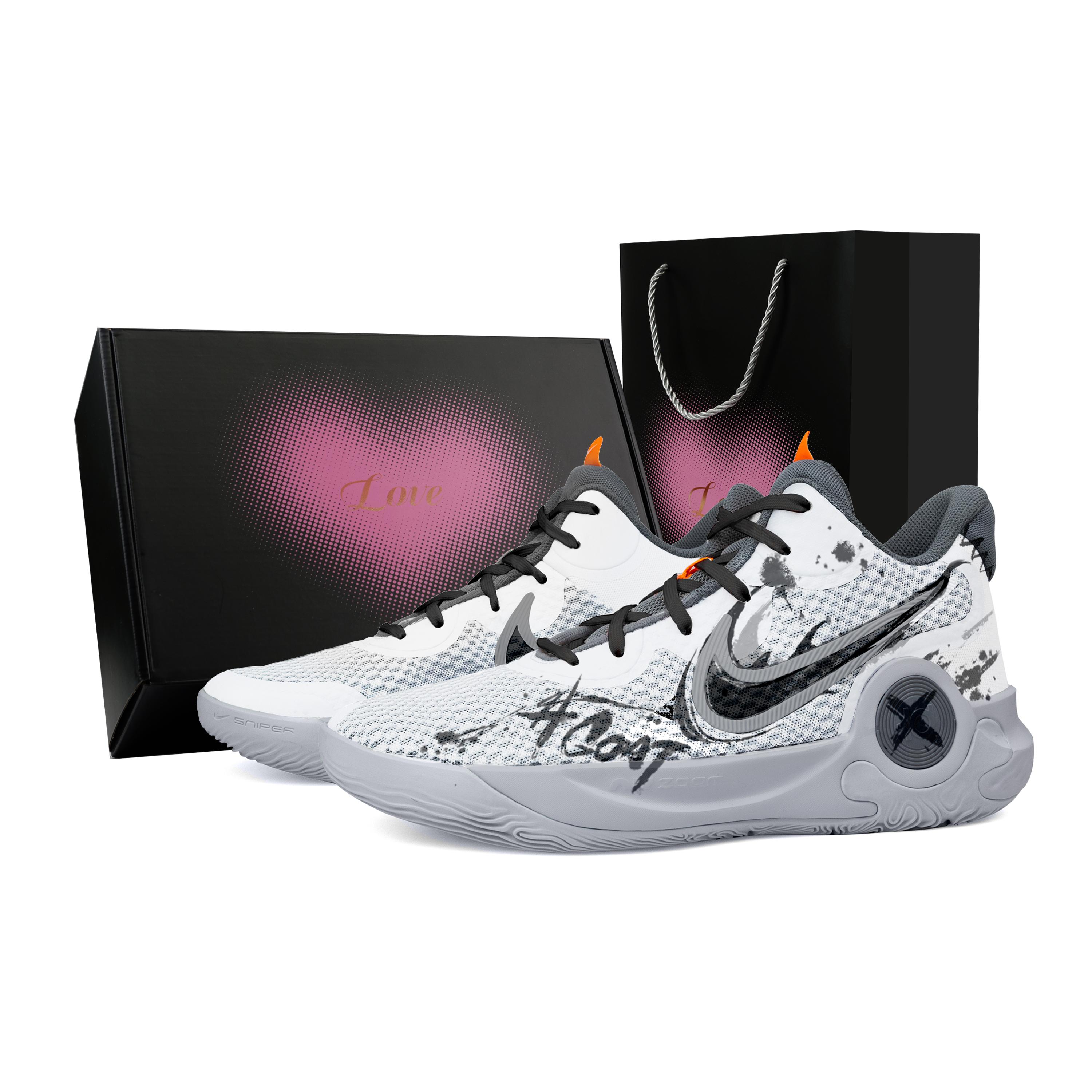 Nike KD Trey 5 IX GOAT Heart Box Mid top Basketball Shoes Unisex Light Gray CW3402-011(Team529-GOAT) 40.5
Nike KD Trey 5 IX GOAT Heart Box Mid top Basketball Shoes Unisex Light Gray CW3402-011(Team529-GOAT) 40.5