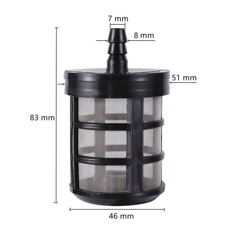 7/8/10/11/12/13mm Stainless Steel Mesh Hose Filter Irrigation Pump Filter Sprayer Diaphragm Pump For Sprayer Car Washer 2pcs
7/8/10/11/12/13mm Stainless Steel Mesh Hose Filter Irrigation Pump Filter Sprayer Diaphragm Pump For Sprayer Car Washer 2pcs