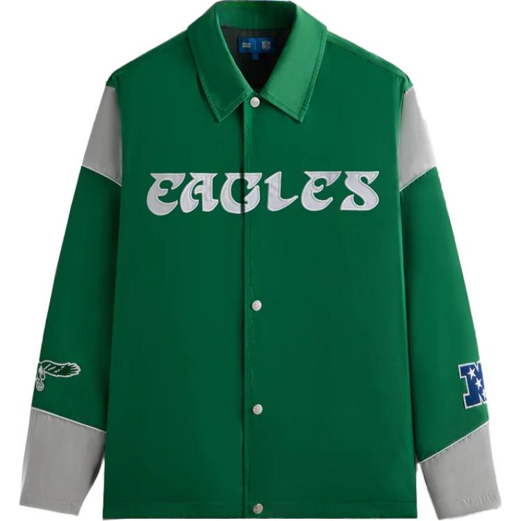 Kith X Nfl Collaboration Fw24 Comfortable Vintage Polo Collar Long Sleeve Jacket Men Jacket Parrot-Green KHM010686-382 XS
Kith X Nfl Collaboration Fw24 Comfortable Vintage Polo Collar Long Sleeve Jacket Men Jacket Parrot-Green KHM010686-382 XS