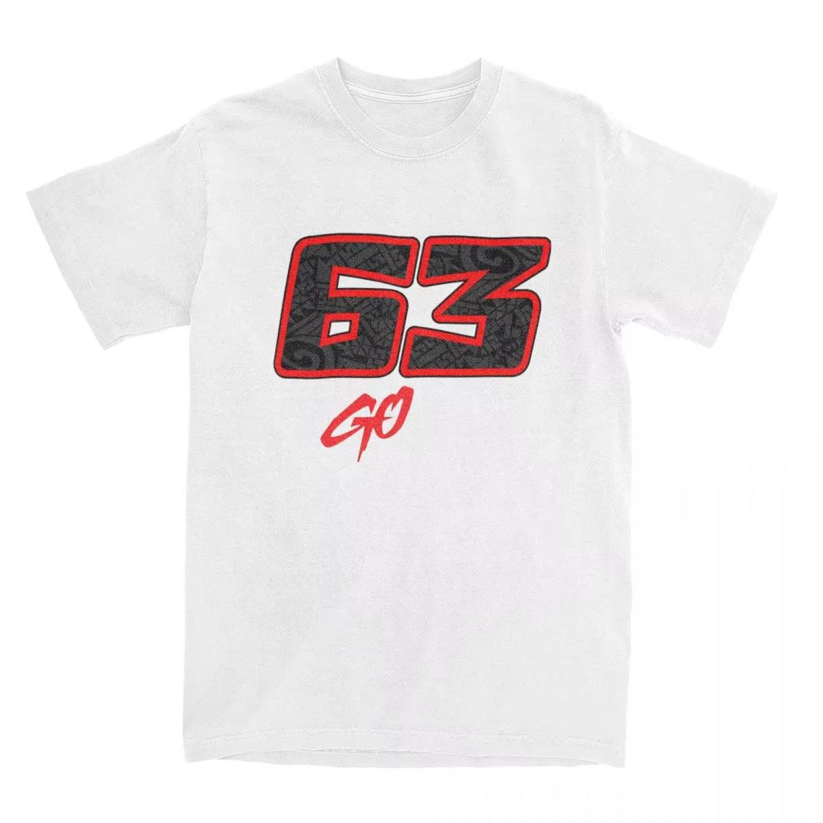 Rider Pecco Bagnaia 63 T-Shirt Summer Streetwear T-Shirts Cotton Harajuku Tee Shirt for Man Women Short-Sleeve Print Tees 4XL
Rider Pecco Bagnaia 63 T-Shirt Summer Streetwear T-Shirts Cotton Harajuku Tee Shirt for Man Women Short-Sleeve Print Tees 4XL