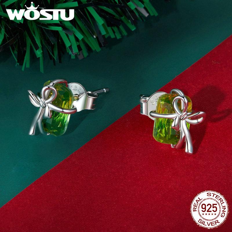 Серьги WOSTU из стерлингового серебра 925 пробы в рождественской подарочной коробке для женщин, рождественские ювелирные изделия, подарок 925 silver
Серьги WOSTU из стерлингового серебра 925 пробы в рождественской подарочной коробке для женщин, рождественские ювелирные изделия, подарок 925 silver