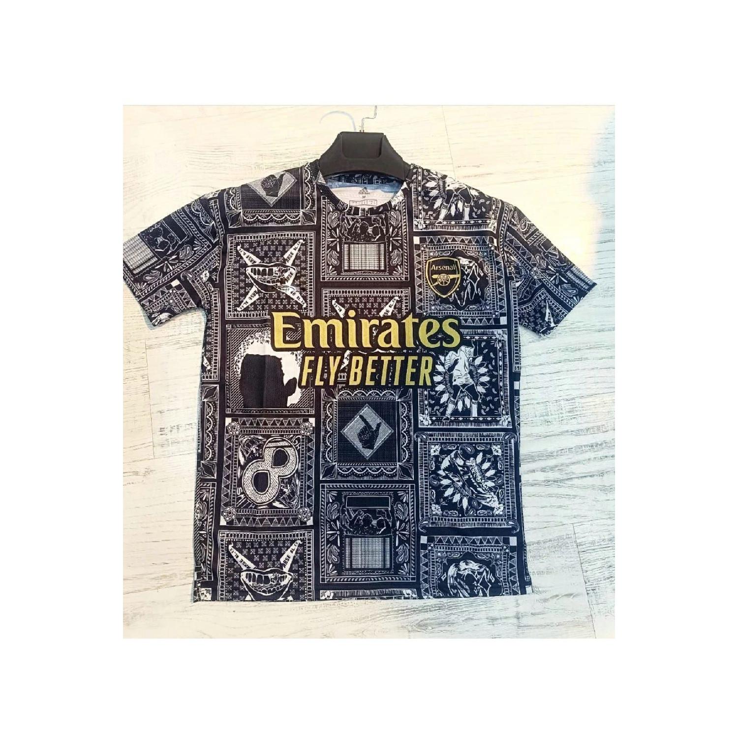 Футболка Arsenal Special Design Training Top Oversize с цифровым принтом S чёрный 
Футболка Arsenal Special Design Training Top Oversize с цифровым принтом S чёрный