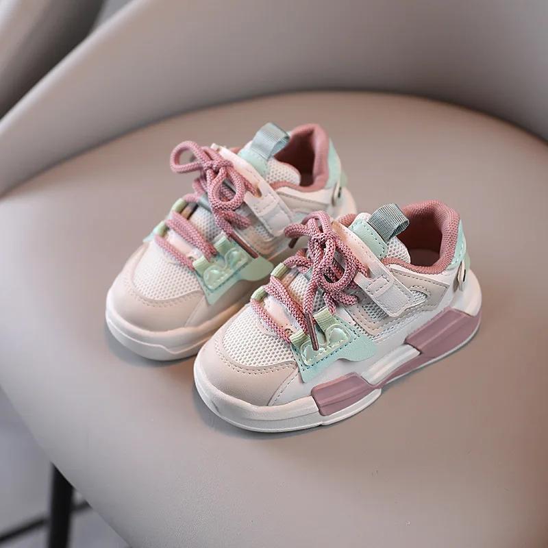 New Children Fresh Mesh Shoes Pink Girls Sneakers Spring Fashion Kids Shoes Gray Boys Casual Flat Heel Shoes Student F01221 21 рожевий
New Children Fresh Mesh Shoes Pink Girls Sneakers Spring Fashion Kids Shoes Gray Boys Casual Flat Heel Shoes Student F01221 21 рожевий