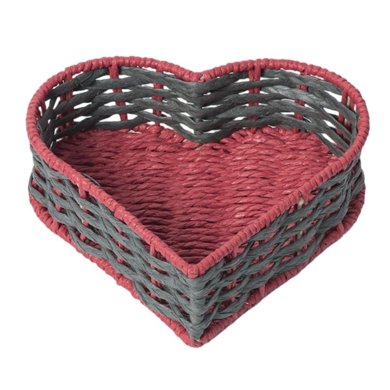 Heart Shaped Basket for Bread Or Snacks Display Decorative Fruit and Vegetable Organizer Kitchen Organization Tool
Heart Shaped Basket for Bread Or Snacks Display Decorative Fruit and Vegetable Organizer Kitchen Organization Tool