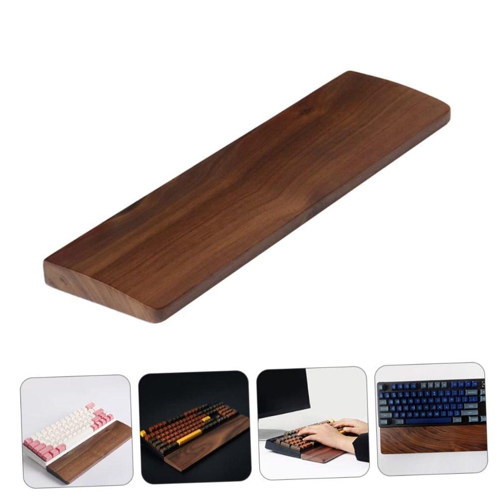 Walnut Wooden Keyboard Wrist Rest Easy Typing Hand Rest Mat Mechanical Mouse Pad Support Home Beech17cm
Walnut Wooden Keyboard Wrist Rest Easy Typing Hand Rest Mat Mechanical Mouse Pad Support Home Beech17cm