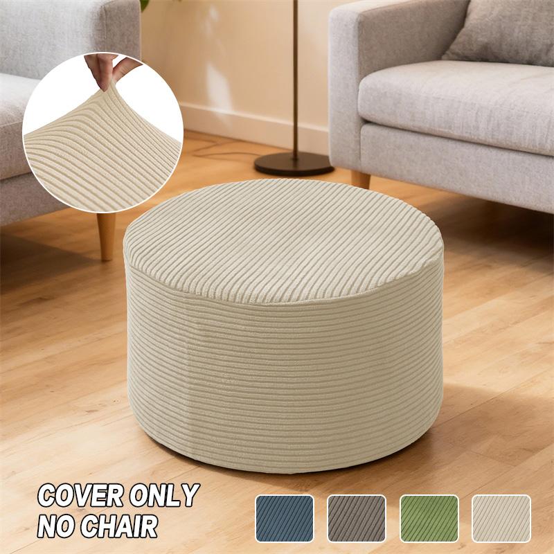 Solid Color Round Ottoman Cover All-inclusive Stretch Anti-Scratch Footrest Cover Durable Stool Slipcover for Home Hotel Decor
Solid Color Round Ottoman Cover All-inclusive Stretch Anti-Scratch Footrest Cover Durable Stool Slipcover for Home Hotel Decor
