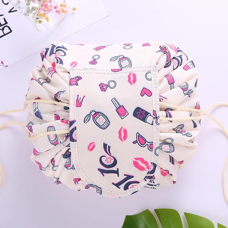 Women Drawstring Cosmetic Bag Travel Storage Makeup Bag Organizer Female Make Up Pouch Portable Waterproof Toiletry Beauty Case 26X20cm
Women Drawstring Cosmetic Bag Travel Storage Makeup Bag Organizer Female Make Up Pouch Portable Waterproof Toiletry Beauty Case 26X20cm