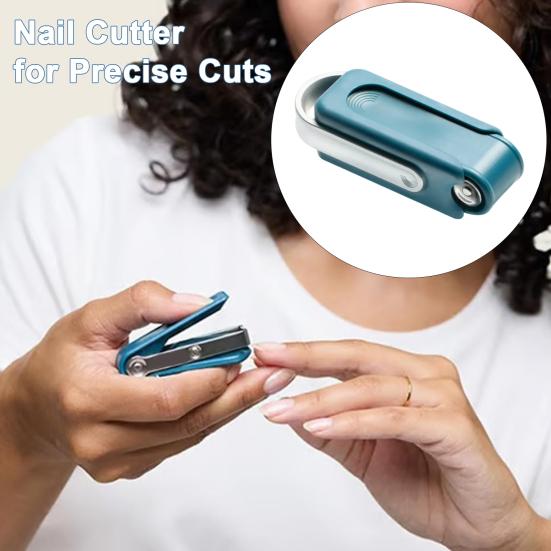 Nail Clipper Stainless Steel Toenail Clippers with Cuttings Catcher Precise Fingernail Trimmer for Men Women No Splash Nail Clipper Kit 1pc
Nail Clipper Stainless Steel Toenail Clippers with Cuttings Catcher Precise Fingernail Trimmer for Men Women No Splash Nail Clipper Kit 1pc