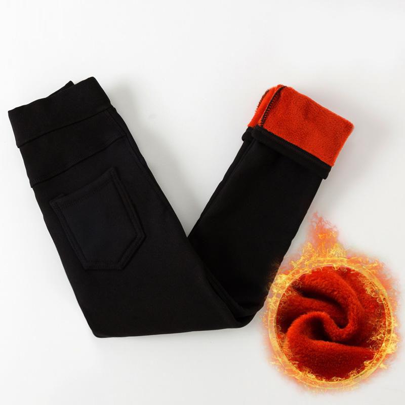 Girls Winter Children Plus Velvet Trousers Thick Warm Solid Color Pencil Pants 150cm чорний
Girls Winter Children Plus Velvet Trousers Thick Warm Solid Color Pencil Pants 150cm чорний