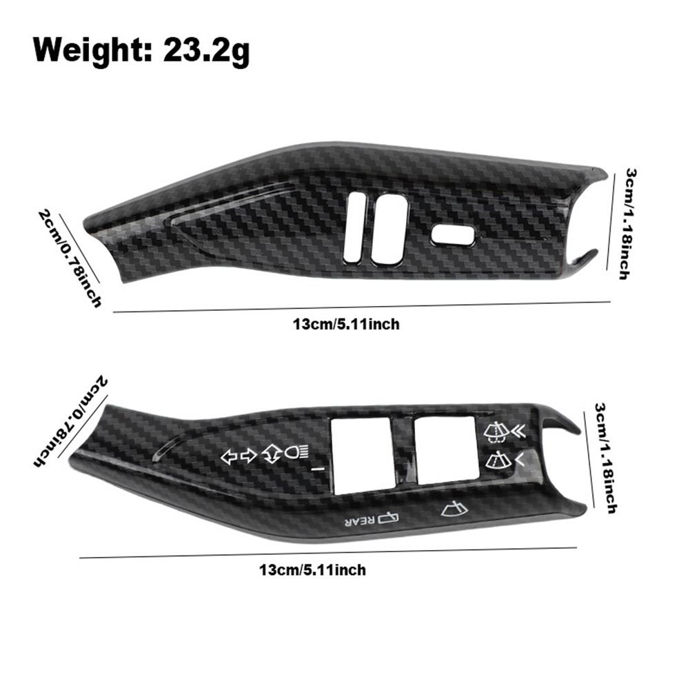 Switch Control Cover Carbon Fiaber Wiper Switch Trim Easy Installation Scratch Resistant Interior Customization China Mainland
Switch Control Cover Carbon Fiaber Wiper Switch Trim Easy Installation Scratch Resistant Interior Customization China Mainland