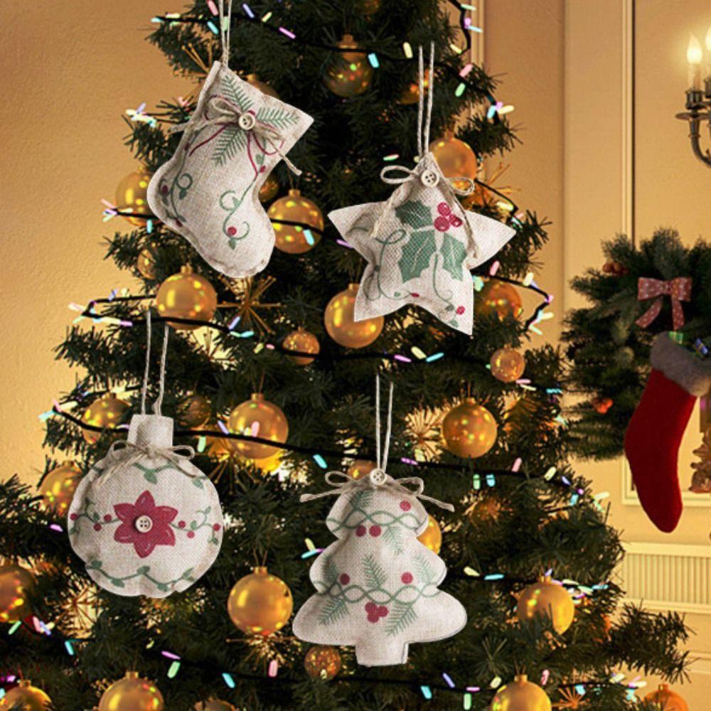 Decorative Christmas Tree Decorations Hanging Christmas Ornament Christmas Burlap Pendant Party
Decorative Christmas Tree Decorations Hanging Christmas Ornament Christmas Burlap Pendant Party