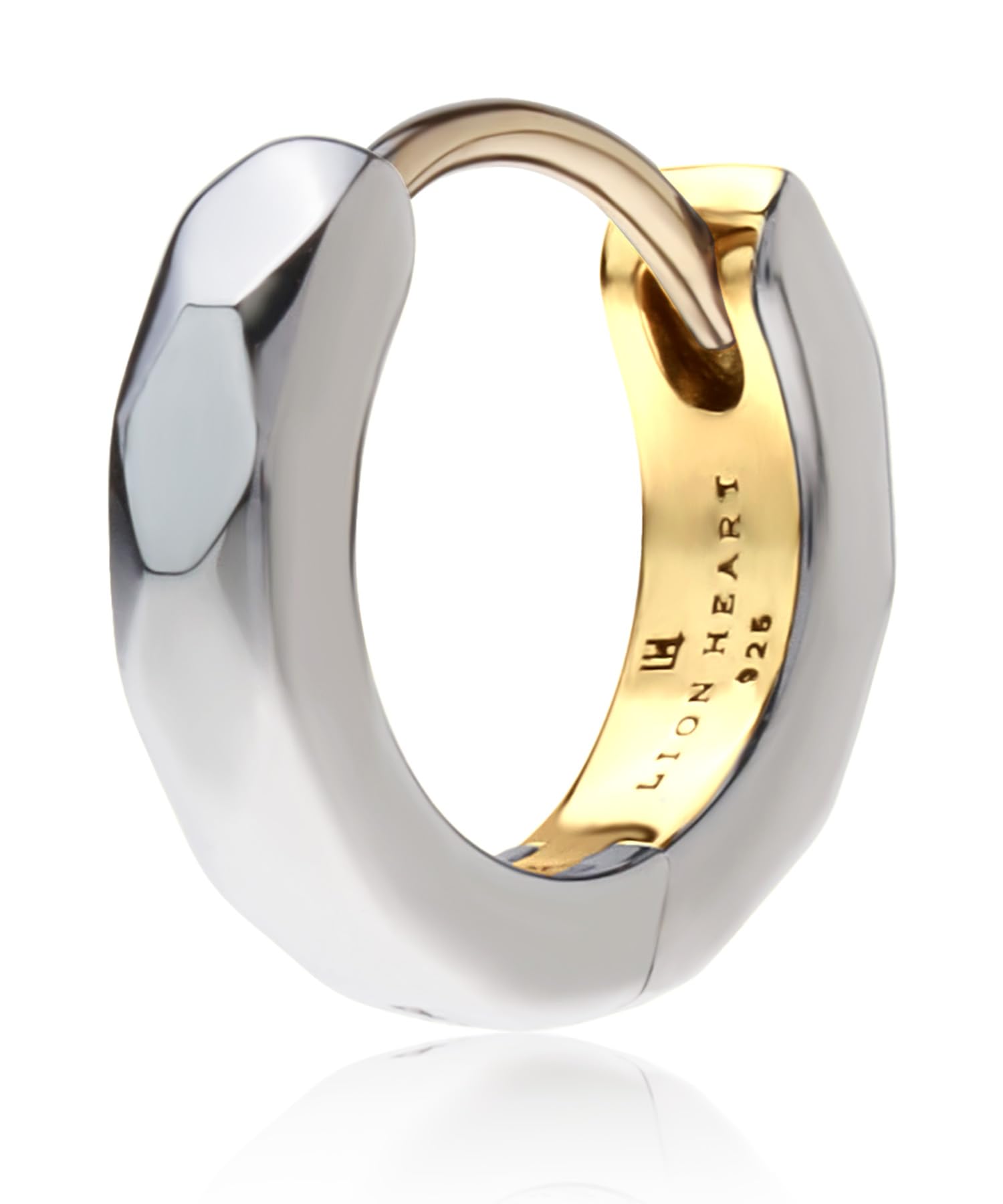 LION HEART Earrings THE EDGE Cutting Hoop Earrings 925 Silver Directly Managed Silver x Gold Men s Men s (With Pouch)
LION HEART Earrings THE EDGE Cutting Hoop Earrings 925 Silver Directly Managed Silver x Gold Men s Men s (With Pouch)