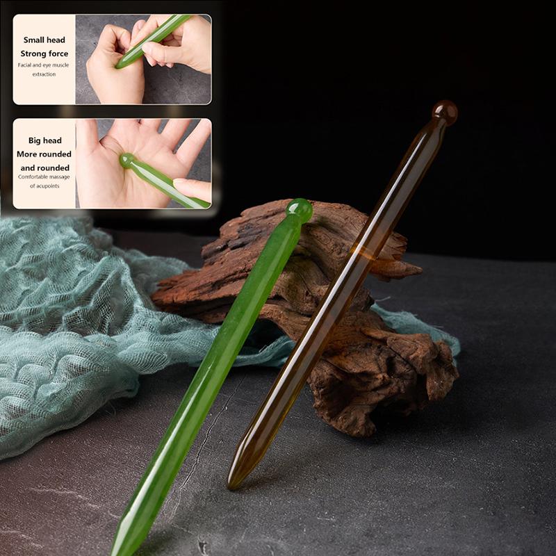 Массажная палочка для лица из смолы, скребок, ручной массажер, ручка для акупунктуры, триггерная точка, устройство для красоты глаз, инструмент для ухода
Массажная палочка для лица из смолы, скребок, ручной массажер, ручка для акупунктуры, триггерная точка, устройство для красоты глаз, инструмент для ухода