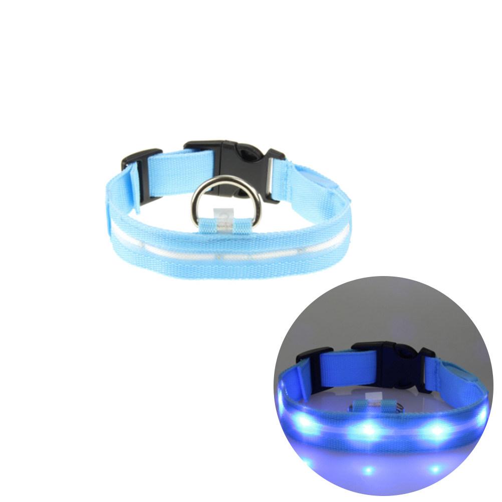 Nylon Pet Collar LED Light-Up Flashing Glow Dark 2.5cm Adjustable Size S Dog Collar Night Safety Circular Pendant 7 Colors Modes синій
Nylon Pet Collar LED Light-Up Flashing Glow Dark 2.5cm Adjustable Size S Dog Collar Night Safety Circular Pendant 7 Colors Modes синій