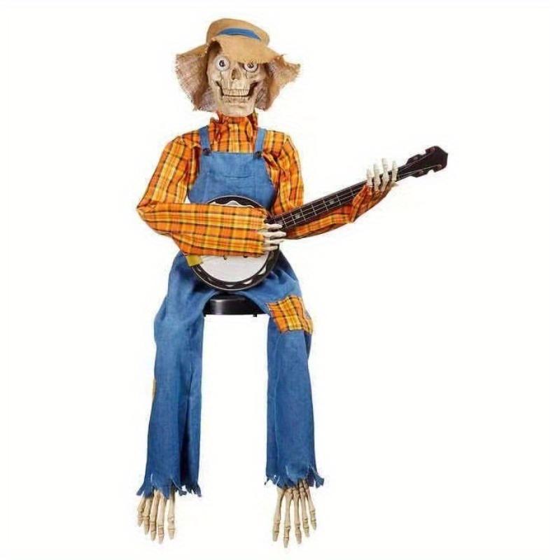 Duel Skeleton Funny Animation Duel Banjo Halloween Skeleton Country Skeleton Musician Skeleton Skeleton Decorative Ornament
Duel Skeleton Funny Animation Duel Banjo Halloween Skeleton Country Skeleton Musician Skeleton Skeleton Decorative Ornament