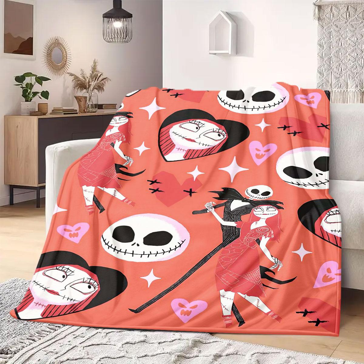 Jack Sally Home Decor Flannel Blanket Print Cartoon for Sofas Beds Bedrooms Chairs Travel Picnics Great Gift Idea Various Sizes 75x90cm
Jack Sally Home Decor Flannel Blanket Print Cartoon for Sofas Beds Bedrooms Chairs Travel Picnics Great Gift Idea Various Sizes 75x90cm