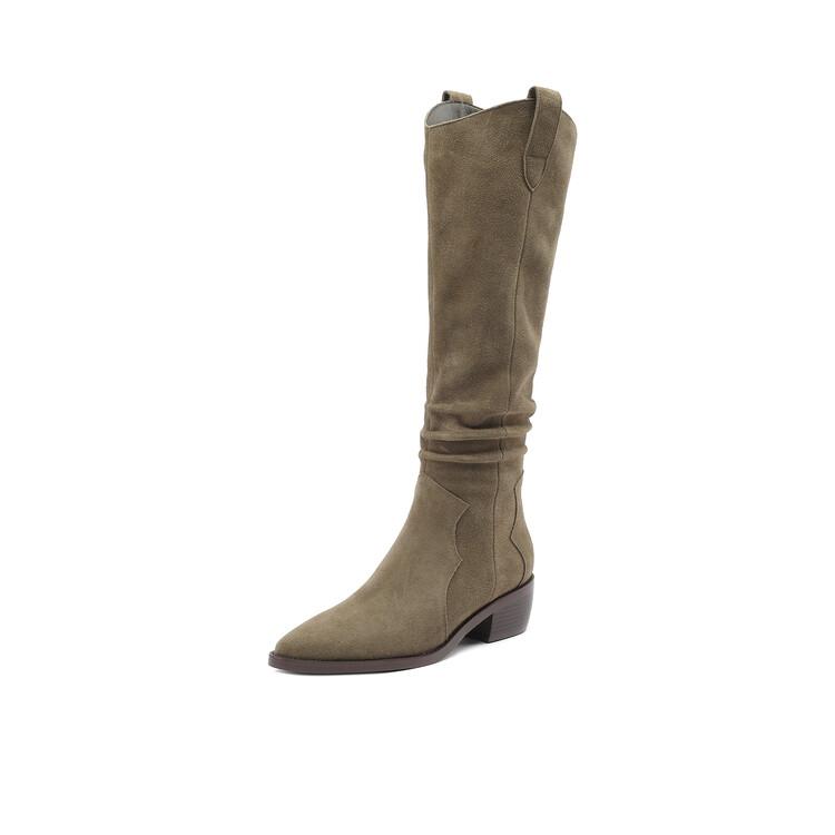 Модные новые ботфорты женские осенне-зимние туфли коровья замша острый носок женские ботинки массивный каблук ботинки для женщин высокие ботинки ручная работа 40 хаки
Модные новые ботфорты женские осенне-зимние туфли коровья замша острый носок женские ботинки массивный каблук ботинки для женщин высокие ботинки ручная работа 40 хаки