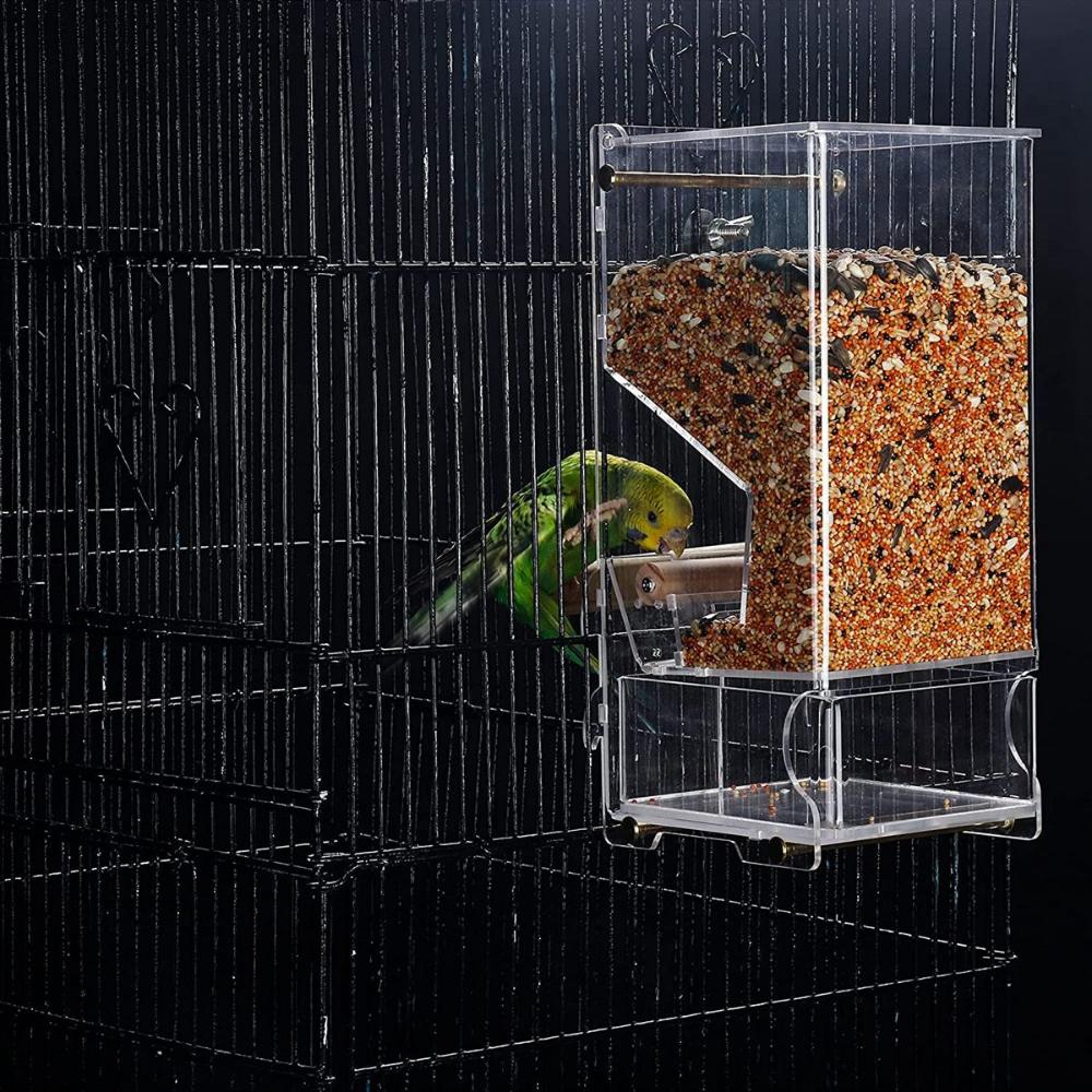 Акриловая автоматическая клетка для попугаев Canary, аксессуары для кормушек для птиц, дозатор для кормления попугаев S
Акриловая автоматическая клетка для попугаев Canary, аксессуары для кормушек для птиц, дозатор для кормления попугаев S