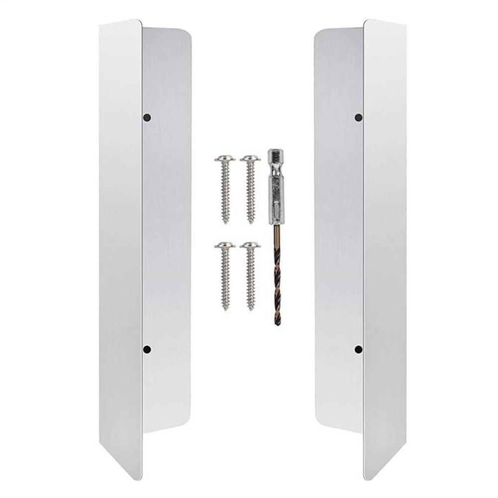 Garage Door Animals Protection 2 Pieces Rainproof Stainless Steel Protection Under Door Snakes Guard For Home Garden Household білий
Garage Door Animals Protection 2 Pieces Rainproof Stainless Steel Protection Under Door Snakes Guard For Home Garden Household білий
