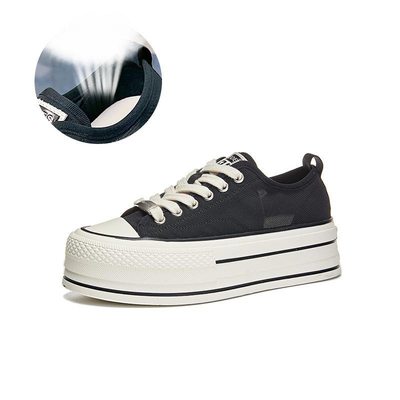 Туфли белые с толстой подошвой, сетчатые, дышащие, для досок, модная повседневная обувь, увеличивающая рост, спортивная женская обувь 40 чёрный
Туфли белые с толстой подошвой, сетчатые, дышащие, для досок, модная повседневная обувь, увеличивающая рост, спортивная женская обувь 40 чёрный