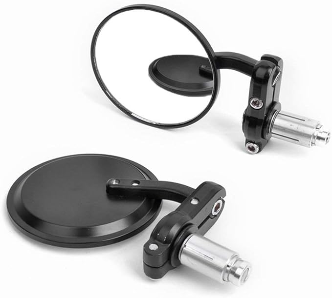 XSAJU Зеркало мотоциклетное, Комплект левое и правое, Зеркало на конце руля, Универсальное, Круглое, Нескладное, Черное матовый черный
XSAJU Зеркало мотоциклетное, Комплект левое и правое, Зеркало на конце руля, Универсальное, Круглое, Нескладное, Черное матовый черный