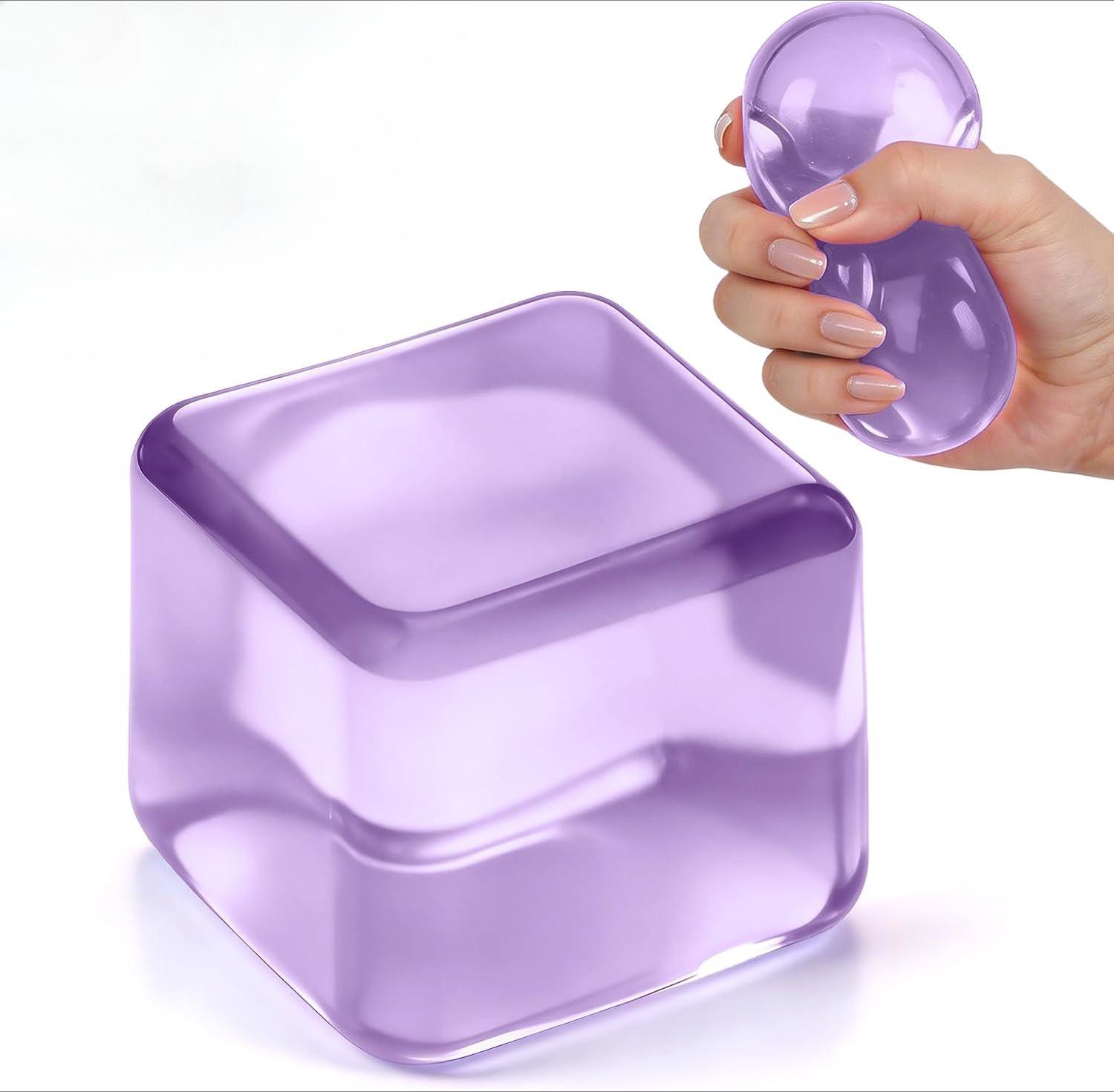 Premium Gel Stress Cube: Large Solid Maltose Press Toy, Aesthetic Workspace Table Decor, Tactile Fidget For Focus & Anxiety
Premium Gel Stress Cube: Large Solid Maltose Press Toy, Aesthetic Workspace Table Decor, Tactile Fidget For Focus & Anxiety