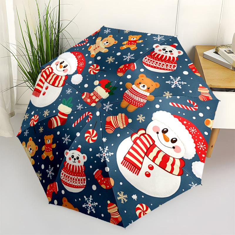 1pc Christmas ornaments Automatic Folding Umbrella - Portable Collapsible Design, 8-Rib Iron Frame, Durable Fabric yy251125182
1pc Christmas ornaments Automatic Folding Umbrella - Portable Collapsible Design, 8-Rib Iron Frame, Durable Fabric yy251125182