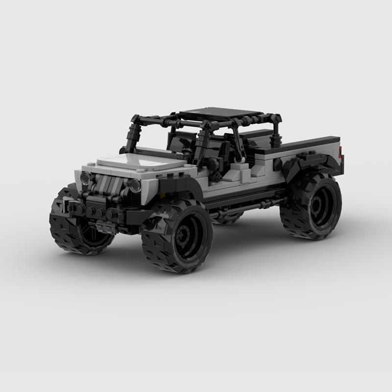 MOC Classic Off-Road Jeep Gladiator Centaur Racing Car Building Set, 8-Stud Speed Blocks
MOC Classic Off-Road Jeep Gladiator Centaur Racing Car Building Set, 8-Stud Speed Blocks