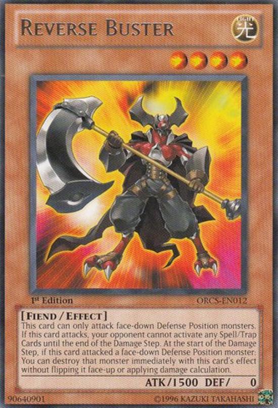 Английская версия Reverse Buster Order of Chaos Unlimited Yu-Gi-Oh! (ORCS-EN012) - - Версия...
Английская версия Reverse Buster Order of Chaos Unlimited Yu-Gi-Oh! (ORCS-EN012) - - Версия...