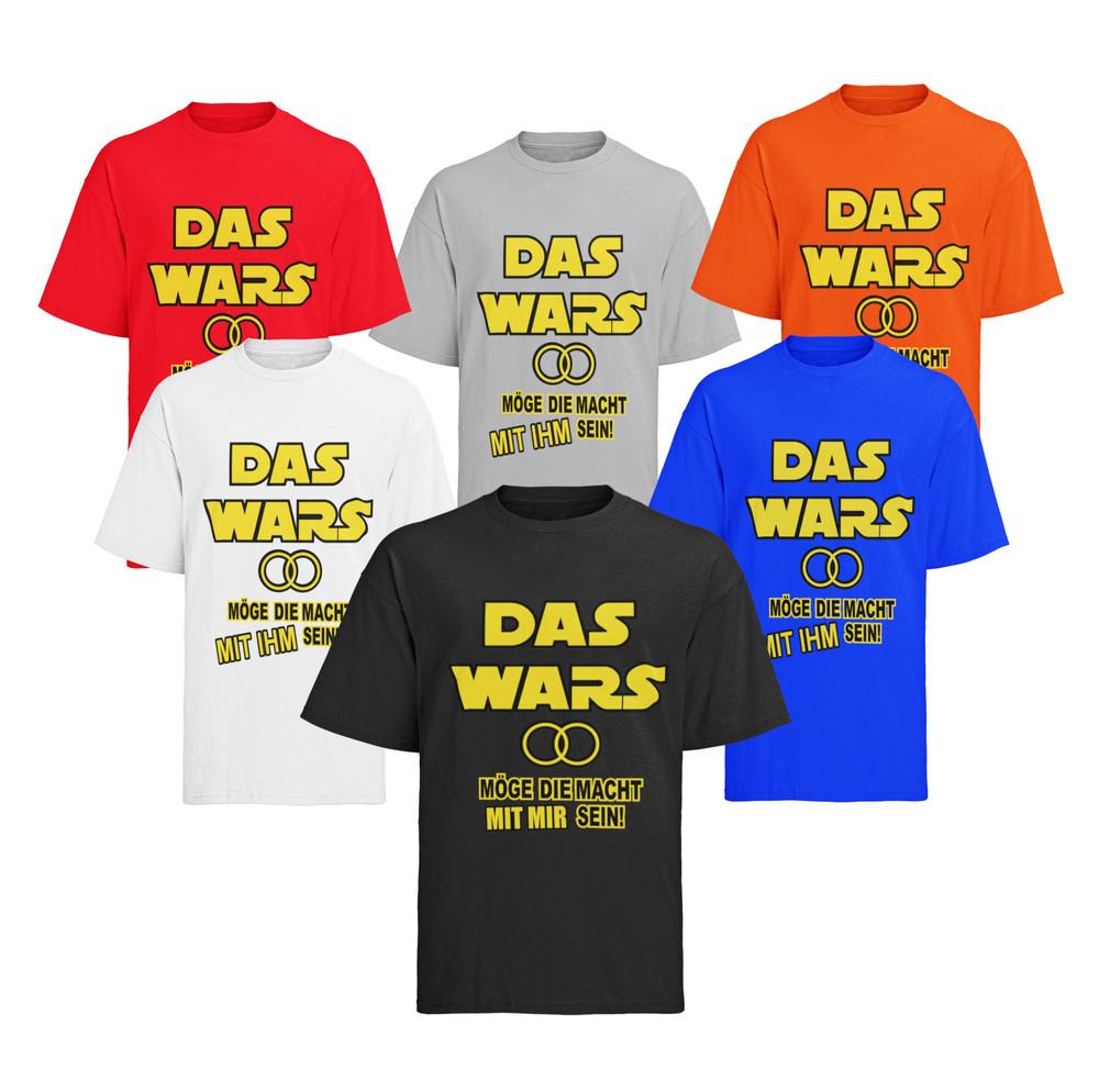 Star Wars DAS WARS MACHT Junggesellenabschied Heiraten JGA Herren T-Shirt 4XL
Star Wars DAS WARS MACHT Junggesellenabschied Heiraten JGA Herren T-Shirt 4XL