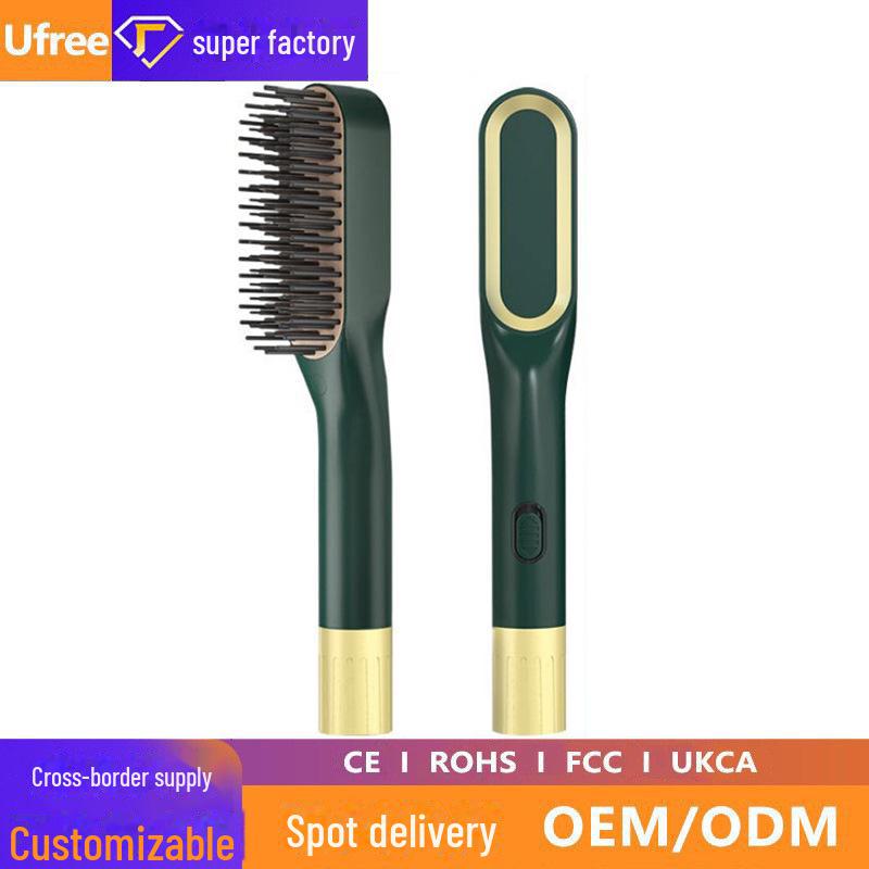 Dual-Purpose Hair Styling Comb: Men s Straightening & Women s Curling Hot Comb with Constant Temperature. flat plug
Dual-Purpose Hair Styling Comb: Men s Straightening & Women s Curling Hot Comb with Constant Temperature. flat plug